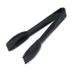 Carlisle High Heat Black 6" Salad Tongs  