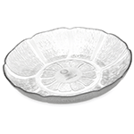 Carlisle Petal Mist Soup/Salad Plates 23.9 oz, 7-15/16" Clear - Pack of 36