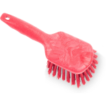Carlisle Sparta Floater Scrub Brush, 8" - Red