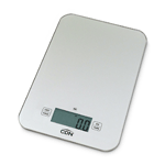 CDN Digital Glass Scale 15 lb, Silver