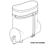 Grindmaster-Cecilware 00418L Bowl for Giant-2 Slush Machine