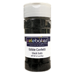 Celebakes Edible Black Bats Confetti, 2.6 Oz 