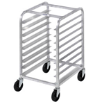 Channel Bun Pan Rack, Aluminum (Front Loading), Under Counter / Half Height