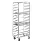 Channel Bun Pan Rack, Aluminum, Side Loading, 64-1/4" High