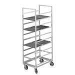 Channel 445S Cafeteria Tray Rack for 15x20 Trays - 40. Rack is Stainless Spacing/Capacity