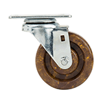 Channel CPS54H 4" High-Temp Swivel Plate Caster