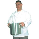 Chef Jacket Plastic Buttons White - 44/46 (L)