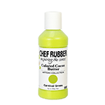 Chef Rubber Artisan Carnival Green Cocoa Butter, 7 oz.