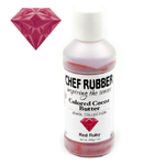 Chef Rubber Jewel Red Ruby Cocoa Butter, 200g/7 Oz