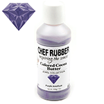 Chef Rubber Purple Amethyst Jewel Cocoa Butter, 7 oz.