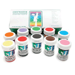 Chefmaster Food Coloring Kit: 1-Ounce - Pack of 10