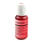 Chefmaster Metallic Red Airbrush Food Color, .67 oz