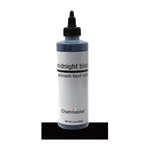 Chefmaster Midnight Black Airbrush Food Color, 9 oz.