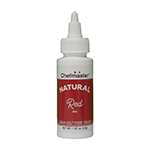Chefmaster Natural Red Liqua-Gel Food Color, 1.87 oz.