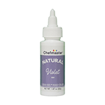 Chefmaster Natural Violet Liqua-Gel Food Color, 1.87 oz.