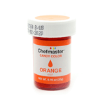 Chefmaster Orange Liquid Candy Color, .70 Oz 