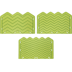 Chevron Onlay Silicone Fondant Stencil by Marvelous Molds