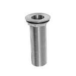 CHG (Component Hardware Group) OEM # E16-4031-LW, Nickel Plated Brass Sink Drain - 1" NPS; 4" Long; 1 3/8" Sink Opening