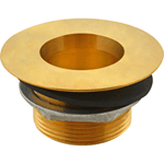 CHG (Component Hardware Group) OEM # E16-4050 / E16-4050-LW / E16-4050LW, Brass Sink Drain - 1 1/2" NPS; 1 1/2" Long; 2" Sink Opening