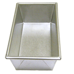 Focus Foodservice 900425 Loaf Pan - Aluminized Steel - 8 1/2 x 4 1/2 -  Globe Equipment Company