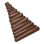 Chocolate World Christmas Tree Polycarbonate Chocolate Mold, 2 Cavities