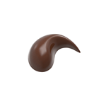 Chocolate World Clear Polycarbonate Chocolate Mold, Praline Drop