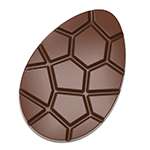 Chocolate World Easter Egg Polycarbonate Chocolate Mold, 1 Cavity
