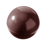 Chocolate World Polycarbonate Chocolate Mold, 30mm Sphere, 24 Cavities