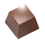 Chocolate World Polycarbonate Chocolate Mold, Blank Cube, 24 Cavities