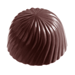 Chocolate World Polycarbonate Chocolate Mold, Cap, 32 Cavities