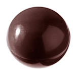 Chocolate World Polycarbonate Chocolate Mold, 38mm Half Sphere, 15 Cavities