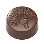 Chocolate World Travellers Tree Praline Polycarbonate Chocolate Mold, 21 Cavities