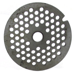 Chopper Grinder Plate, # 8 Hub, 5/32" Holes