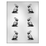 CK Products 3D Bunny Chocolate Mold, 2"