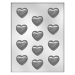 CK Products 90-1025 Smooth Heart Plastic Chocolate Mold 