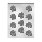 CK Products 90-14801 Shamrock Plastic Chocolate Mold, 2"