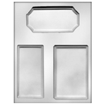 CK Products 90-5764 Plaque Plastic Chocolate Mold 