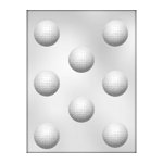 CK Products 90-6009 Golf Ball Plastic Chocolate Mold, 1-5/8"