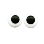 Celebakes Black & White Icing Eyes, 3/8", Box of 1000