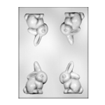 CK Products Bunny 3D Chocolate Mold, 3-3/8"