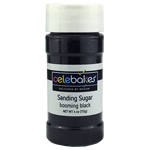 Celebakes Black Sanding Sugar, 4 Oz 