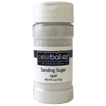 Celebakes Opal Sanding Sugar, 4 Oz