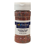 Celebakes Rainbow Sanding Sugar, 4 Oz