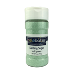 Celebakes Soft Green Sanding Sugar, 4 Oz