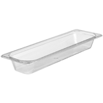 Clear Food Pan, Half Size Long (6-3/8