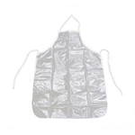 Clear Vinyl Dishwasher Stitched Edge Apron/Bib 34