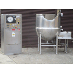 Cleveland HA-MKDL-200-CC 200 Gal Direct Steam Kettle, Body & Control Box, Sold As Is