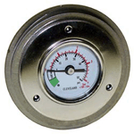 Cleveland OEM # SE00127, Pressure Gauge; 0 - 60 PSI; 1/4" MPT Flange Mount