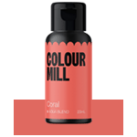 Colour Mill Aqua Blend Coral Food Color, 20ml