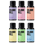 Colour Mill Aqua Blend Pastel Set, 20ml - Pack of 6